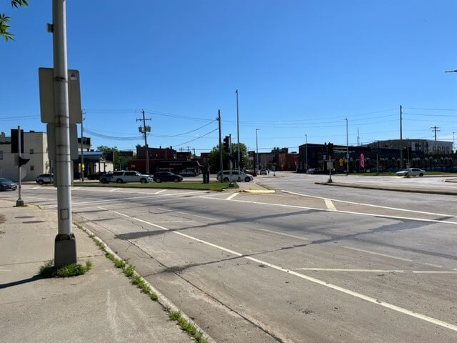 Intersection Of Clark And Water